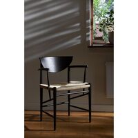 Drawn HM4 Dining Chair with Armrests Oiled Oak