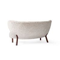 Little Petra VB2 Sofa Moonlight Sheepskin/ Walnut