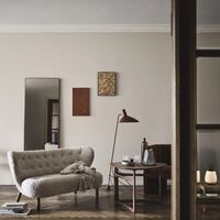 Little Petra VB2 Sofa Moonlight Sheepskin/ Walnut