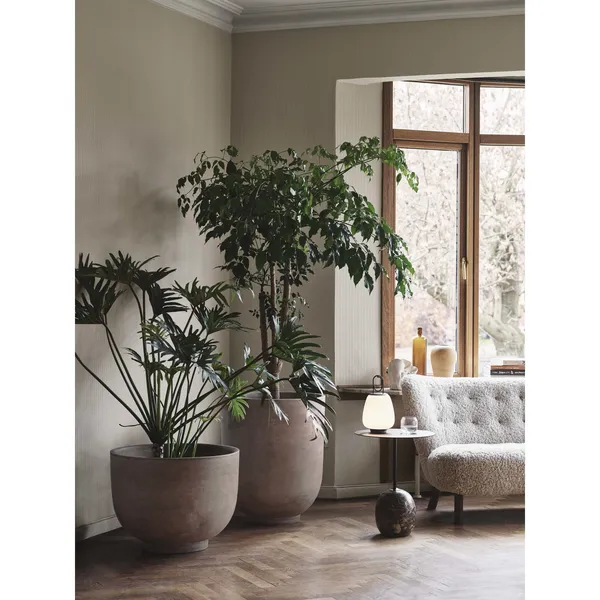 Little Petra VB2 Sofa Moonlight Sheepskin/Oiled Oak