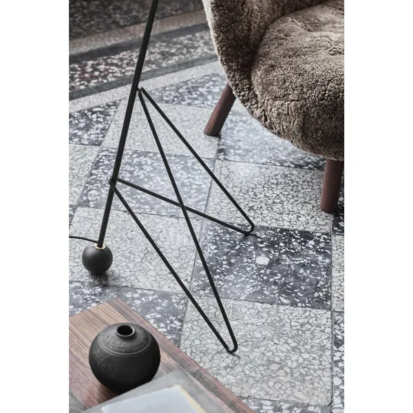 Little Petra VB2 Sofa Sahara Sheepskin/Walnut