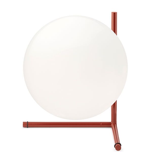 IC T2 Lampe à Poser Rouge Foncé