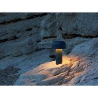 Bellhop Battery Table Lamp Blue