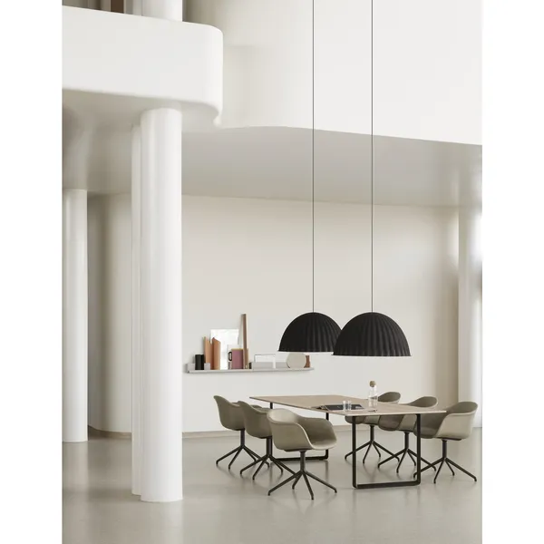 70/70 Dining Table 170x85 Black Linoleum/ Black
