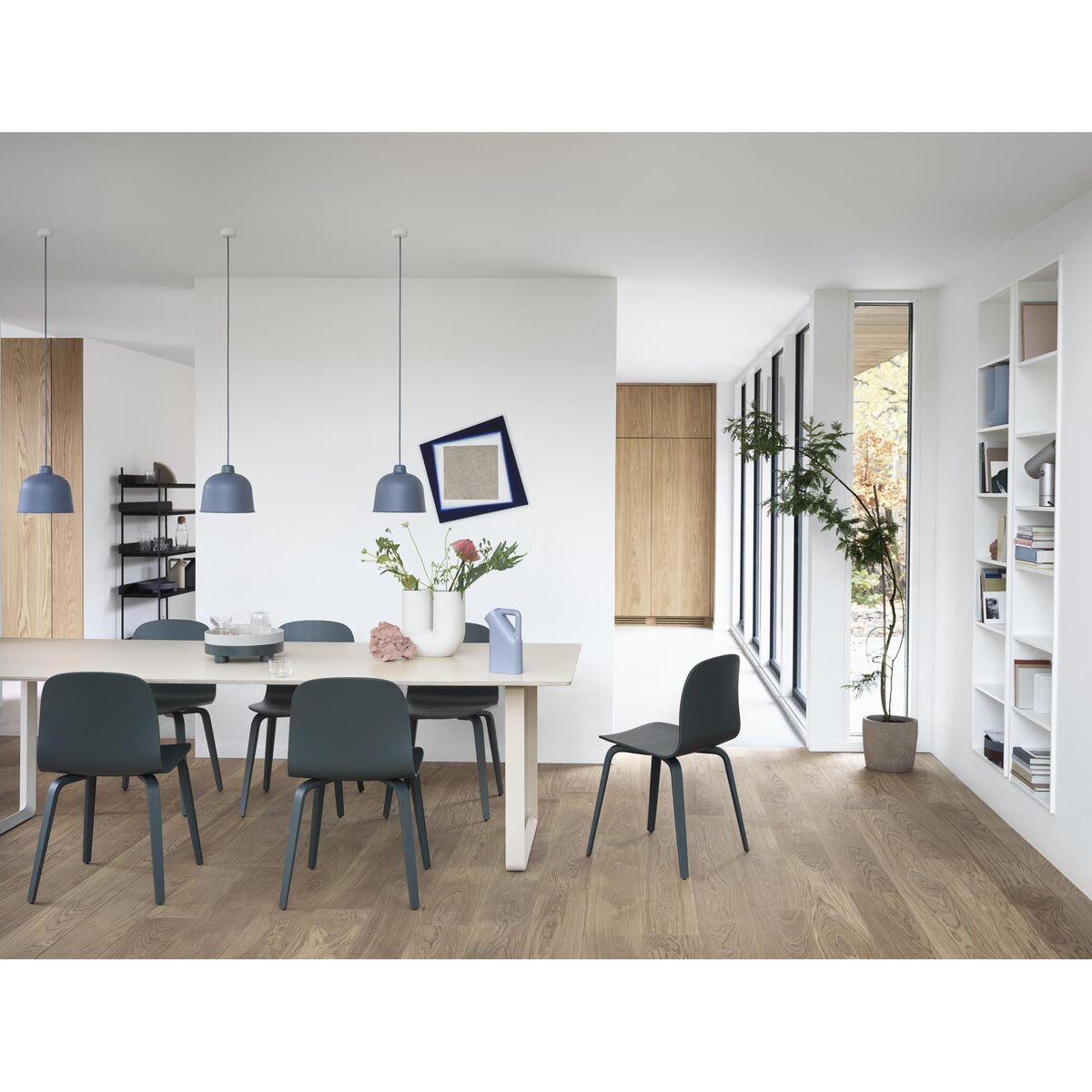 70/70 Esstisch 170x85 Weiß Laminat/ Weiß