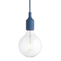 E27 Hanglamp blauw