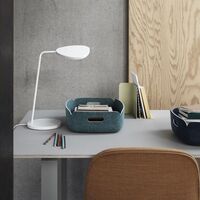 Leaf Bordslampa Vit