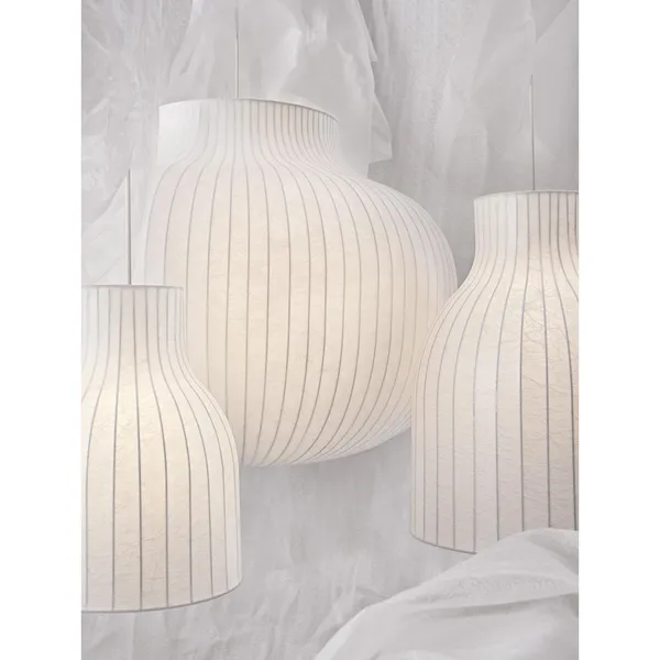 Strand Pendant Ø80 Closed White