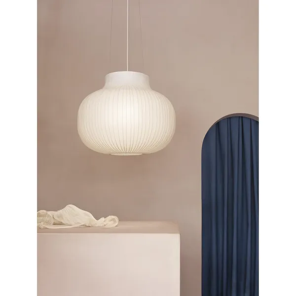 Strand Pendant Ø80 Closed White