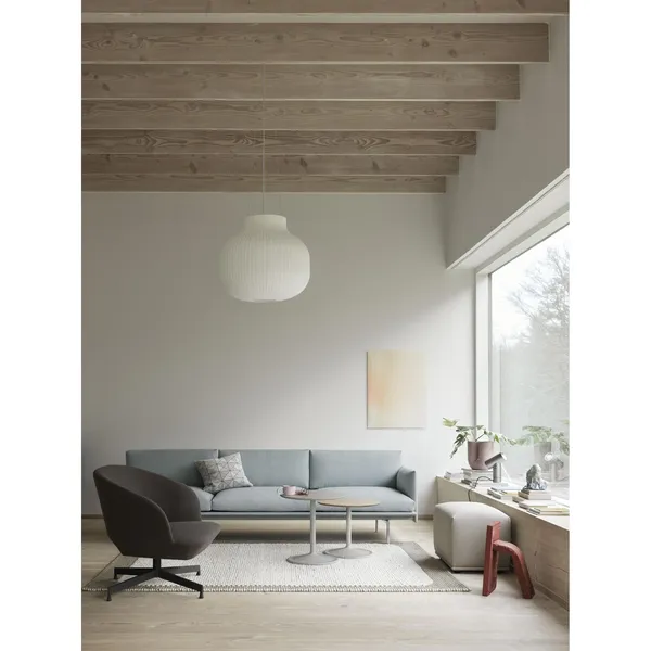Strand Pendant Ø80 Closed White