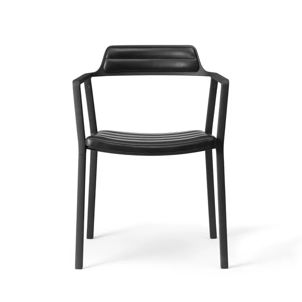451 Dining Chair Black Leather