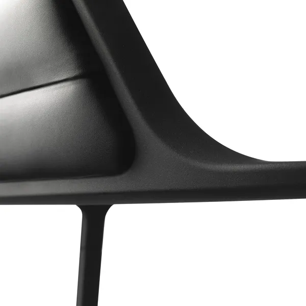 451 Dining Chair Black Leather