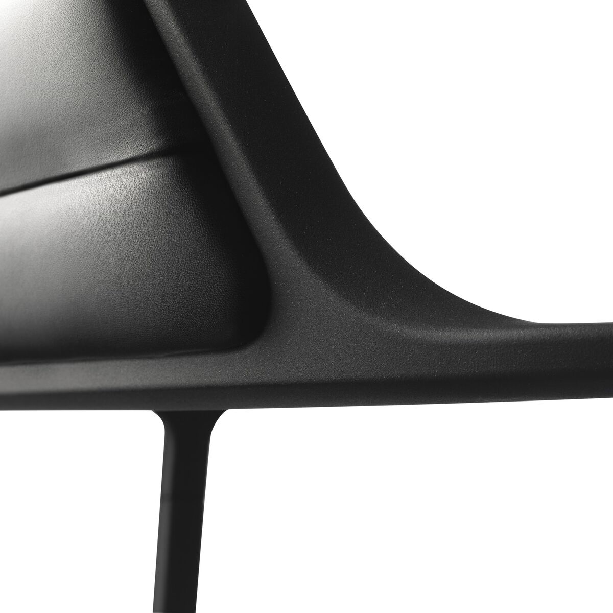451 Dining Chair Black Leather