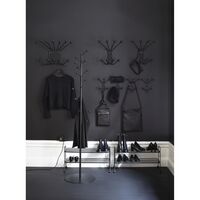 Bill XS Coat Rack Black/ Walnut