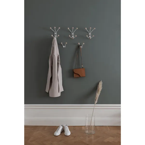 Bill XS Coat Rack Black/ Walnut