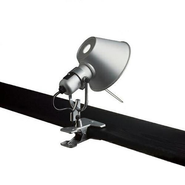 Pince Applique Murale Tolomeo Micro Pinza avec Pince en Aluminium