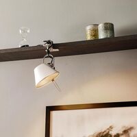 Tolomeo Micro Pinza Wall Lamp Clip Aluminum