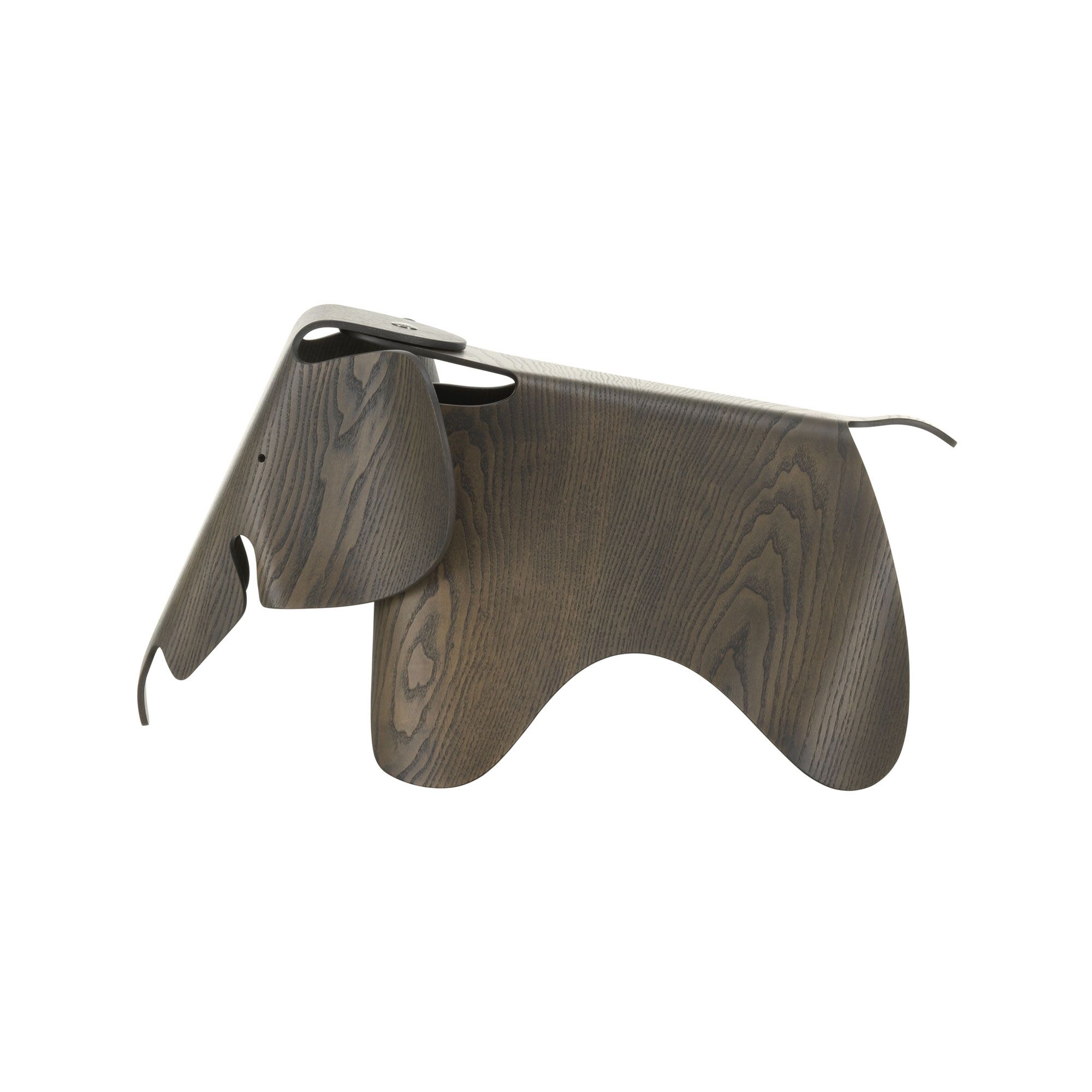 Eames Elephant Krakk Stor Grå Ask
