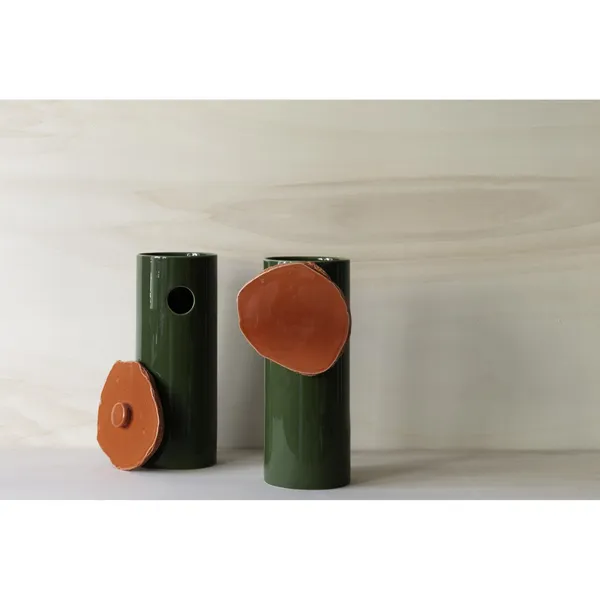 Vasen Decoupage Vase Arc