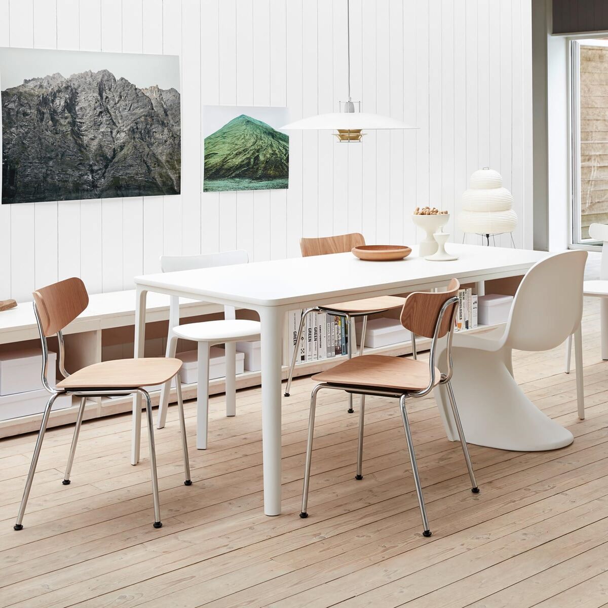 Lámpara de Mesa Akari 24N Blanco