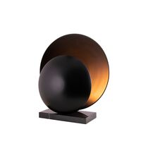 Orbit Table Lamp Black/ Black Marble