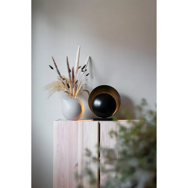 Orbit Table Lamp Black/ Black Marble