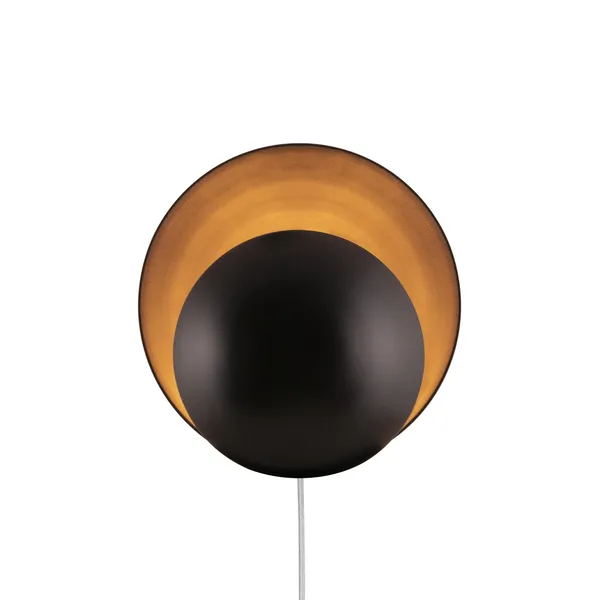 Orbit Wandlampe Schwarz