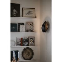 Orbit Wandlampe Schwarz