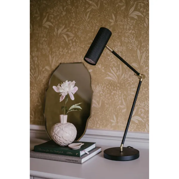 Hubble Read Bordlampe Sort
