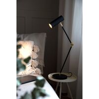 Hubble Read Bordlampe Sort