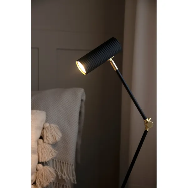 Hubble Read Bordlampe Sort