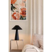 Cannes Bordlampe Sort