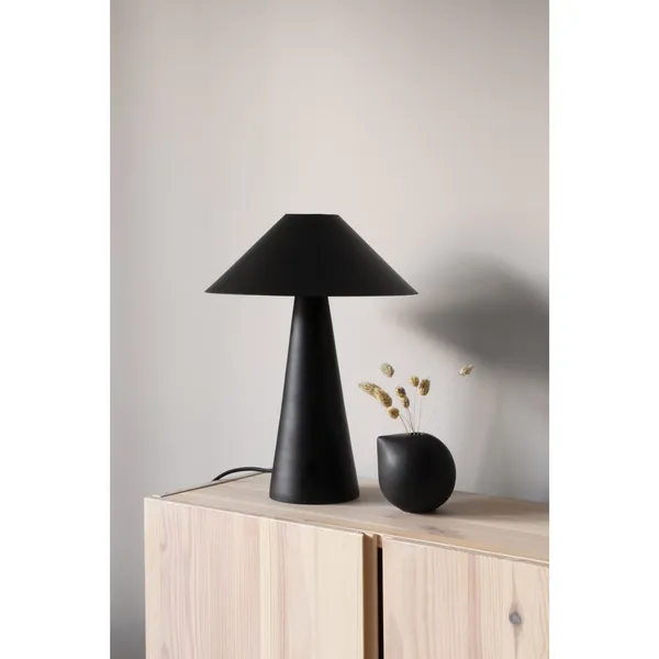 Cannes Bordlampe Sort