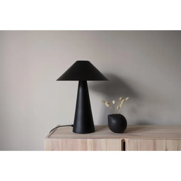 Cannes Bordlampe Sort