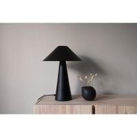Cannes Bordlampe Sort