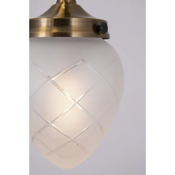 June 11 Hanglamp Geschuurd Wit