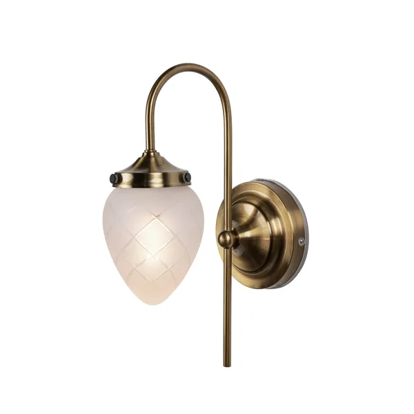 Juni Wandlampe Weiß