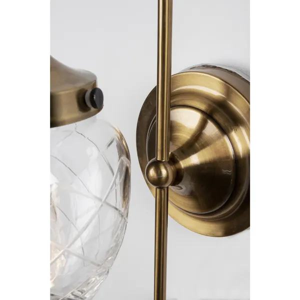 Juni Wandlampe Klar