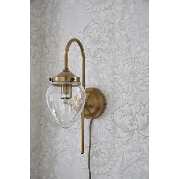 Juni Wandlampe Klar