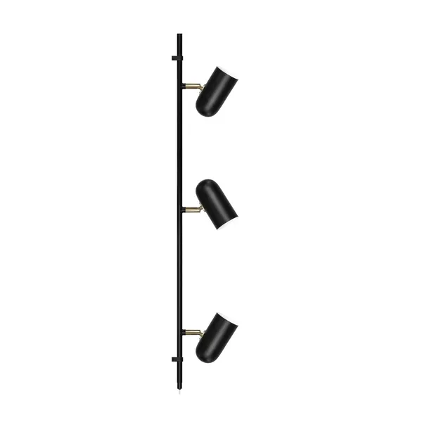 Swan 3 Ceiling Light Black