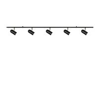 Swan 5 Ceiling Light Black