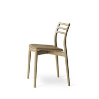 481 Cabin Dining Chair Light Oak/Sand Leather