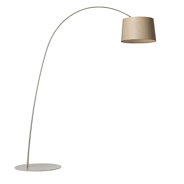 Twiggy Wood Floor Lamp Greige/Oak