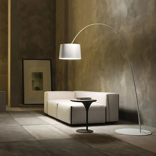 Twiggy Wood Floor Lamp Greige/Oak