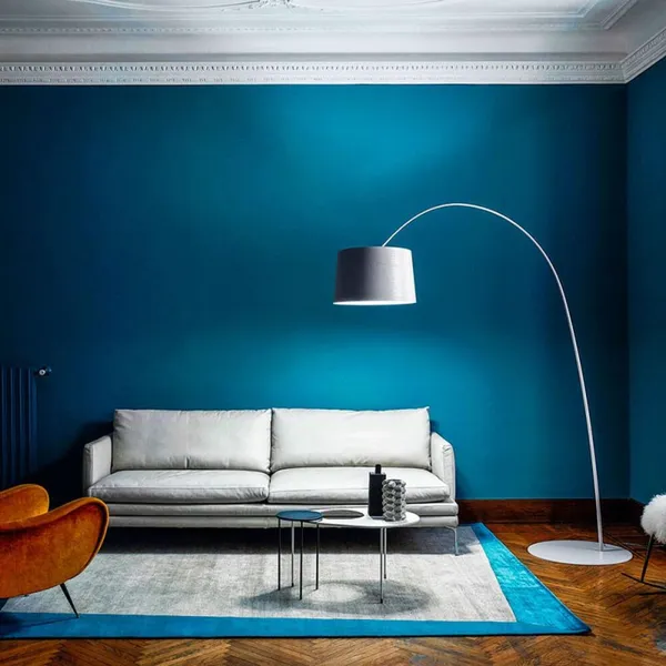 Twiggy Wood Floor Lamp Greige/Oak