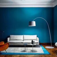 Twiggy Wood Floor Lamp Greige/Oak