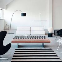 Twiggy Wood Floor Lamp Greige/Oak