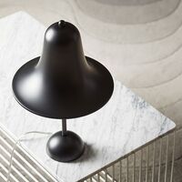Pantop Bordlampe Mat Sort Ø23 cm