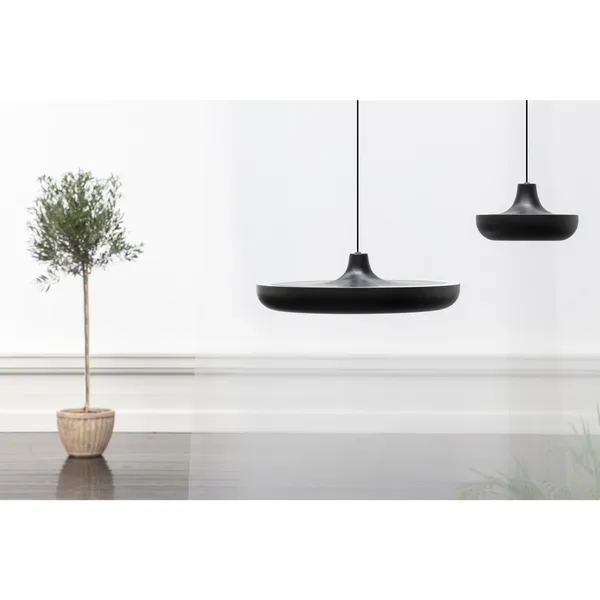 Cassini Mini Taklampe Sort