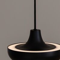 Cassini Mini Taklampe Sort